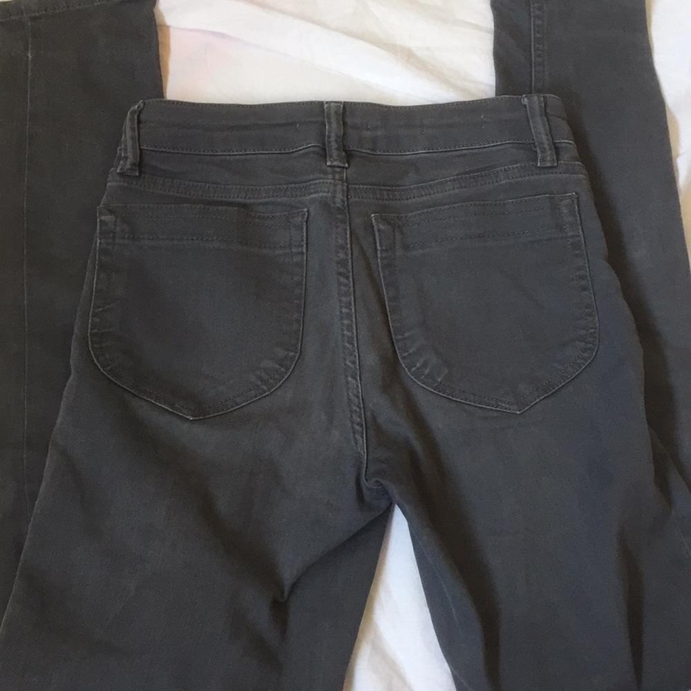 Reiss Stevie Grey Skinny Jeans Size 24 - Picture 4 of 4